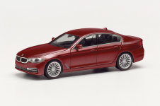 Herpa 430692-005 - H0 - BMW 5er Limousine G30 - metallic aventurienrot